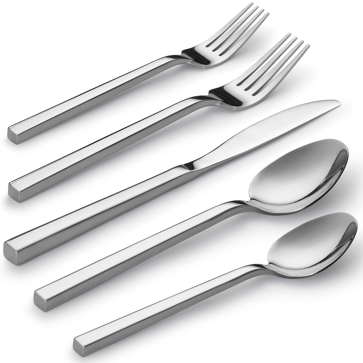 Forged Stainless Steel Flatware Set