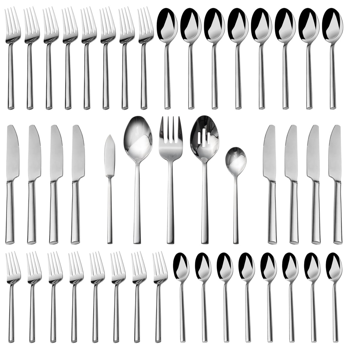 Forged Stainless Steel Flatware Set