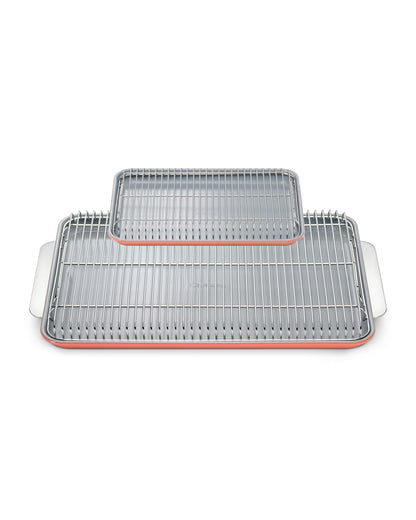Caraway Non-Stick Ceramic Baking Sheet and Cooling Rack