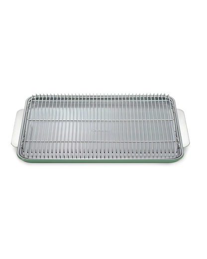 Caraway Non-Stick Ceramic Baking Sheet and Cooling Rack
