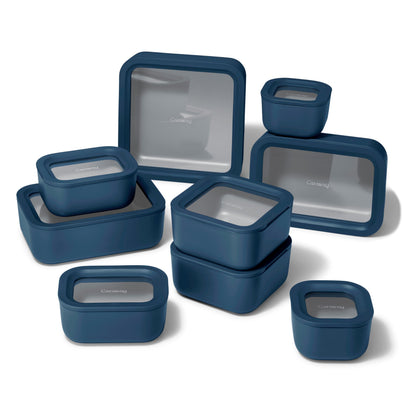 Glass Food Storage Container Set with Lids