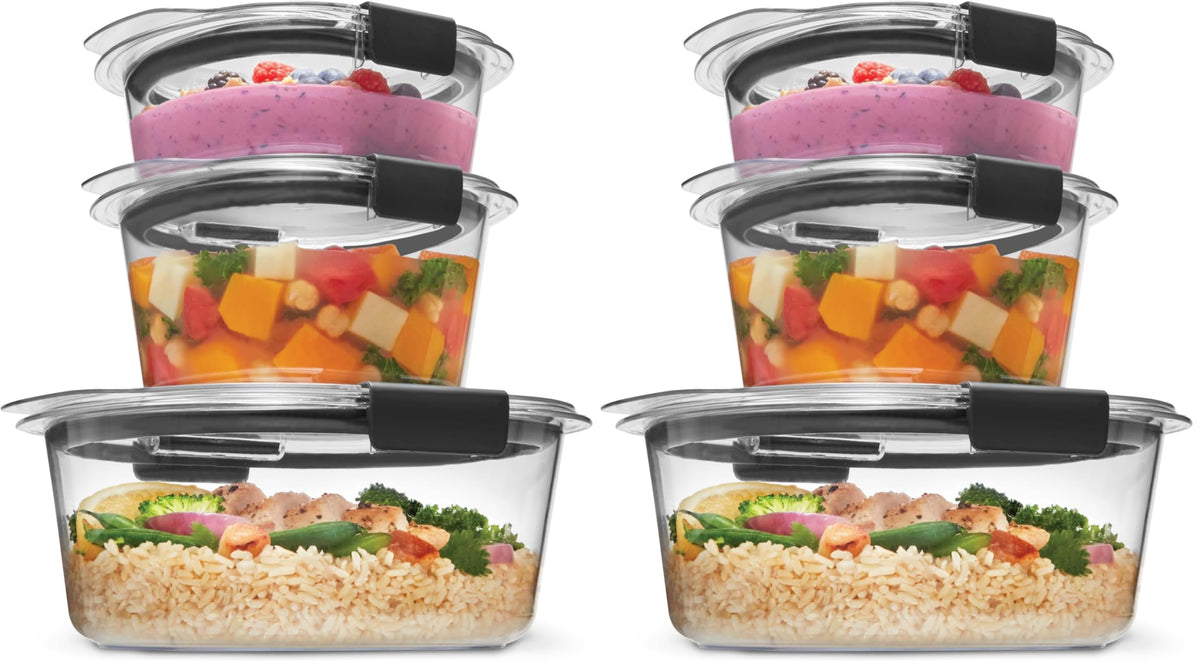 Rubbermaid Brilliance Food Storage Containers