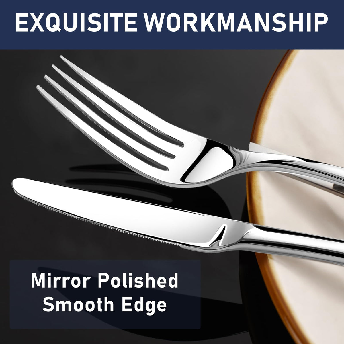 Stainless Steel Flatware Set for Everyday Dining