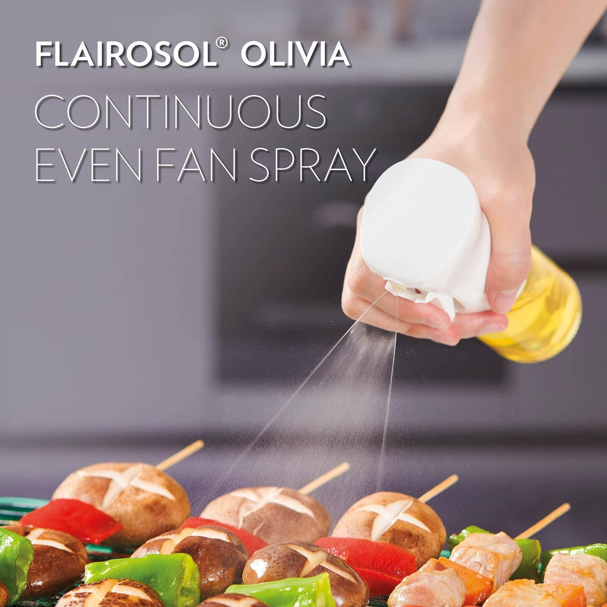 Continuous Oil Sprayer with Portion Control