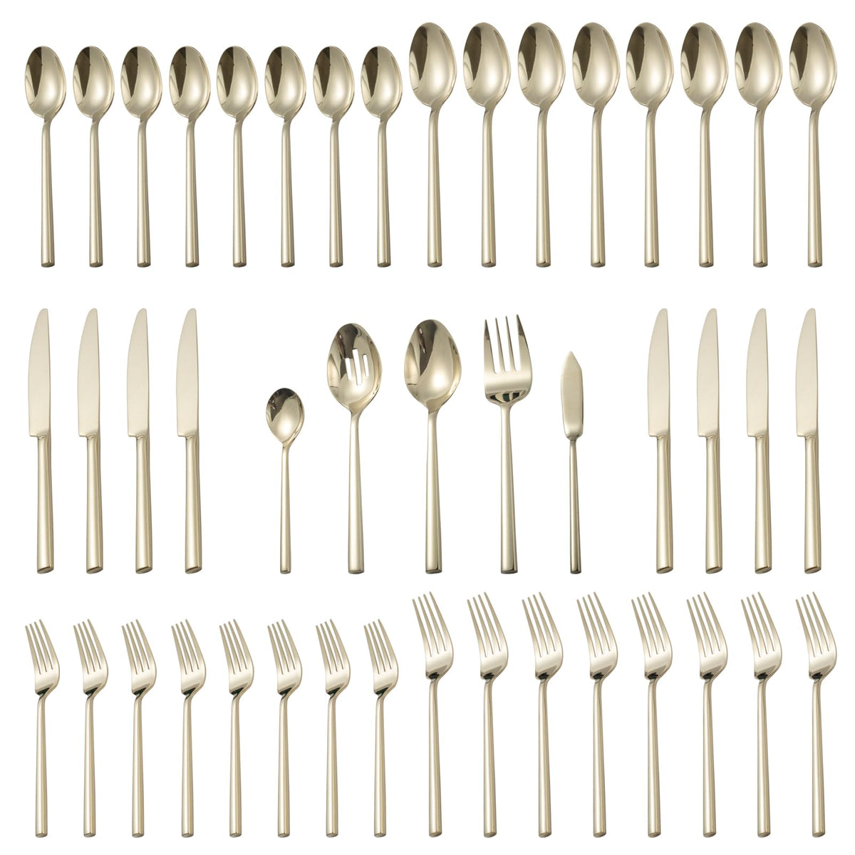 Forged Stainless Steel Flatware Set