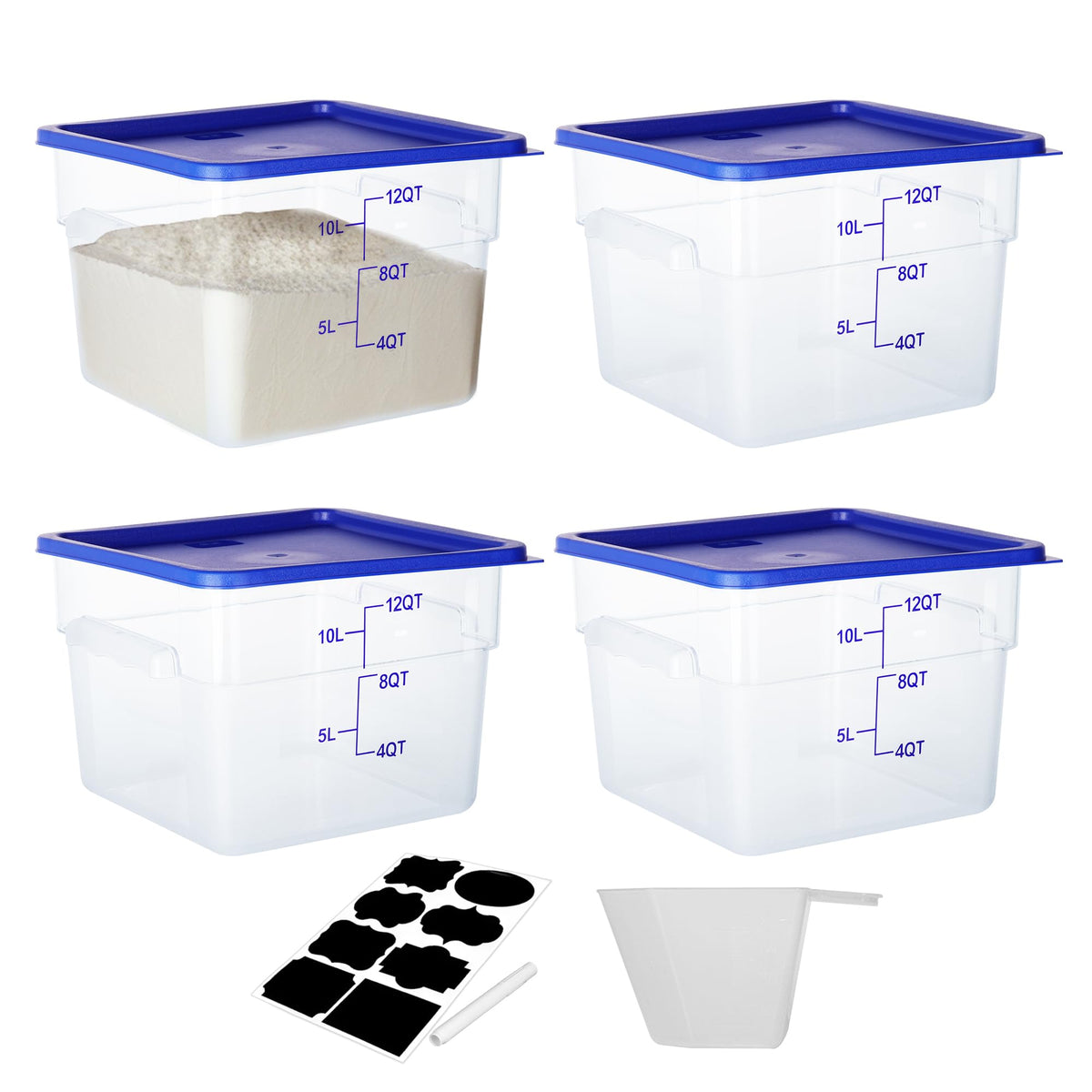 Food Storage Container Set with Lids