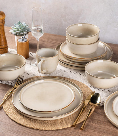 Dinner & Salad Plate Set for Everyday Dining
