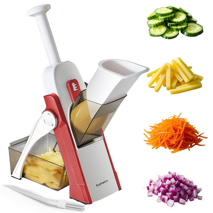 Adjustable Mandoline Slicer & Vegetable Chopper