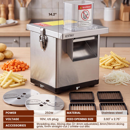5-in-1 Electric Vegetable Slicer & Dicer