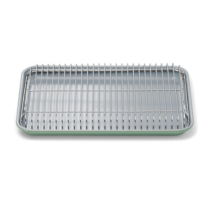 Caraway Non-Stick Ceramic Baking Sheet and Cooling Rack
