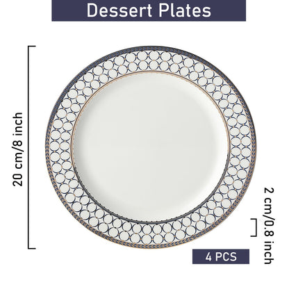 Dinner & Dessert Plate Set for Everyday Dining