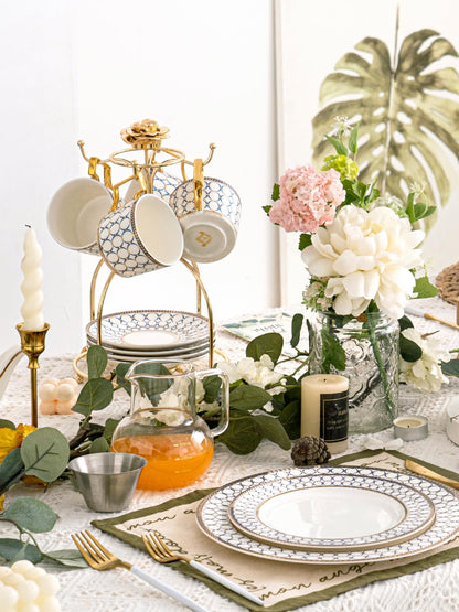 Dinner & Dessert Plate Set for Everyday Dining
