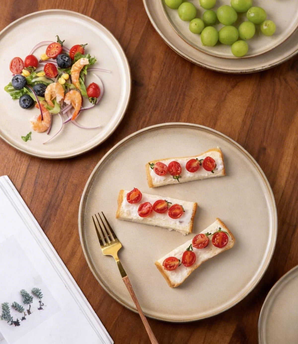 Dinner & Salad Plate Set for Everyday Dining