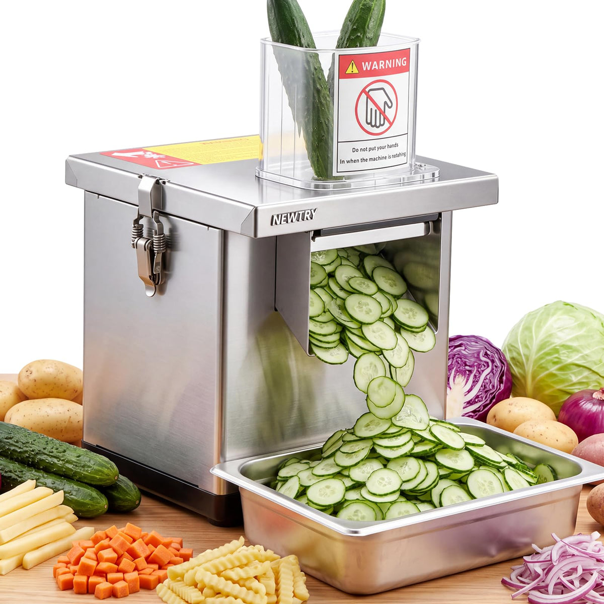 5-in-1 Electric Vegetable Slicer & Dicer