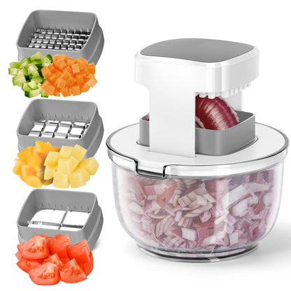 3-Blade Vegetable Chopper & Dicer