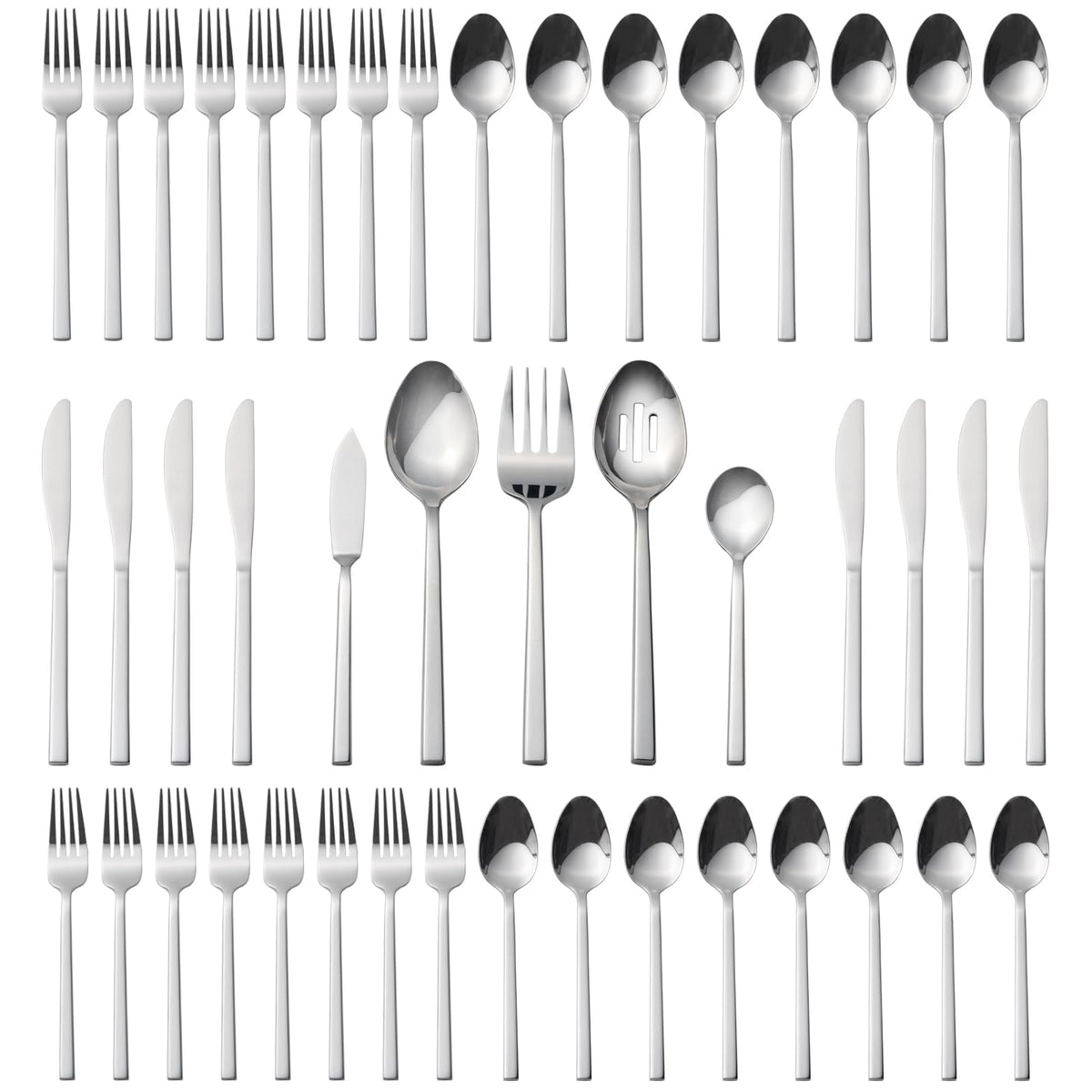 Forged Stainless Steel Flatware Set