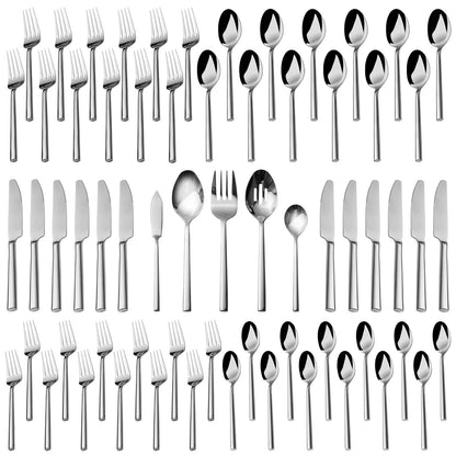 Forged Stainless Steel Flatware Set