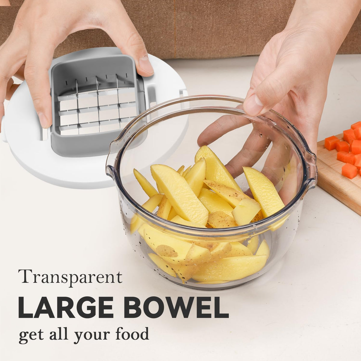 3-Blade Vegetable Chopper & Dicer