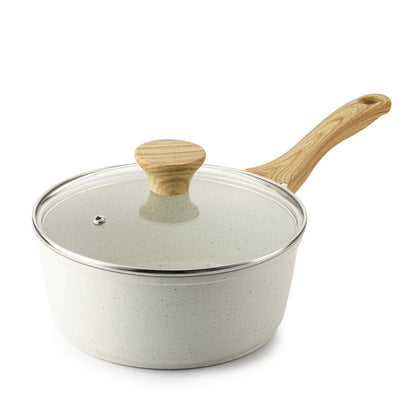 Nonstick Saucepan with Glass Lid