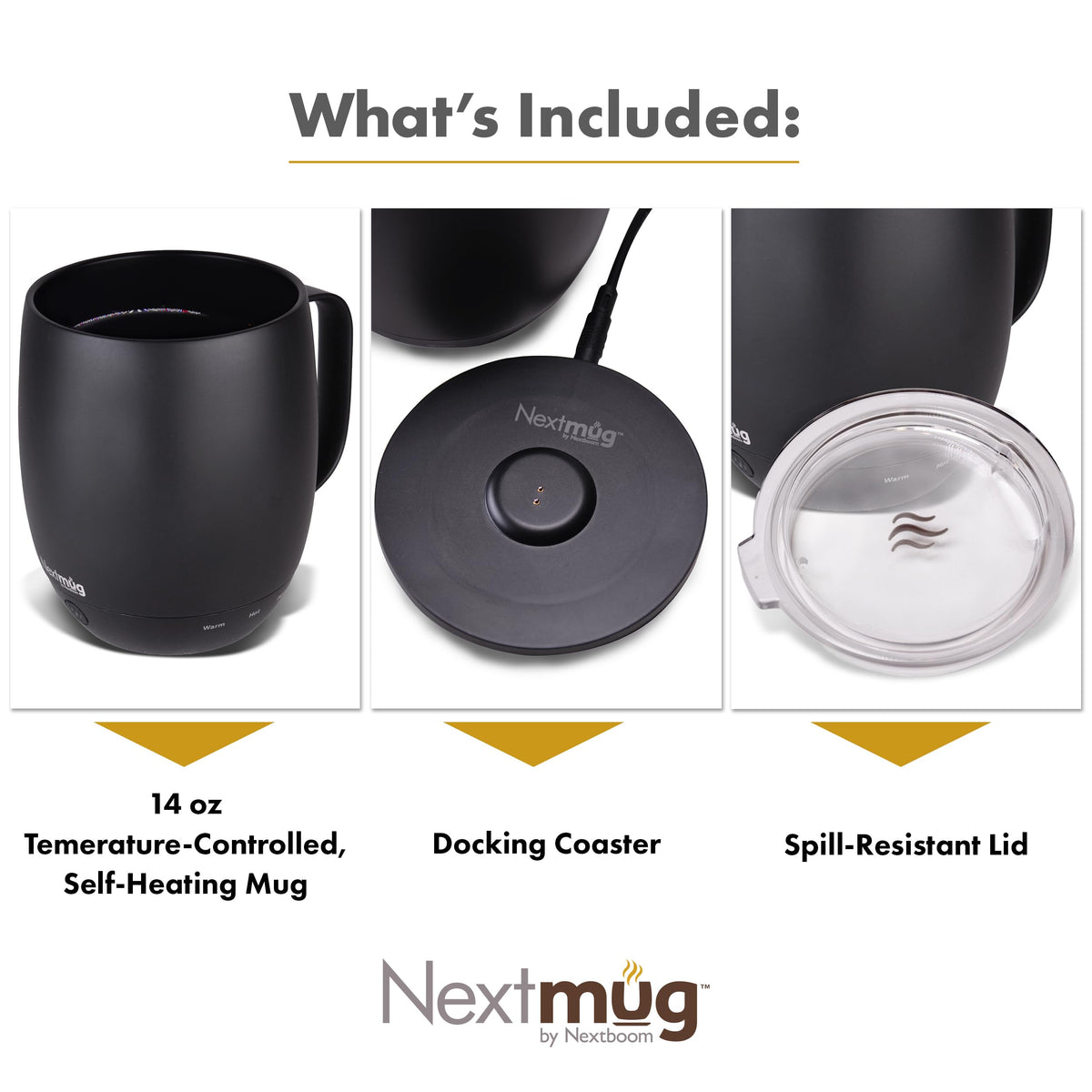 Self-Heating Coffee Mug with Temperature Control