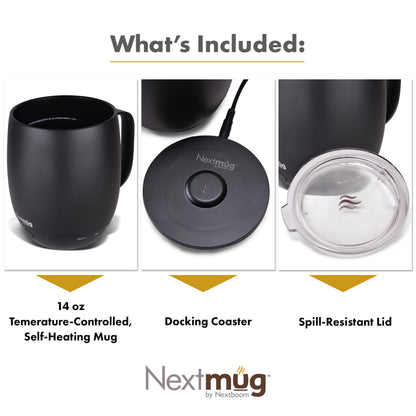 Self-Heating Coffee Mug with Temperature Control