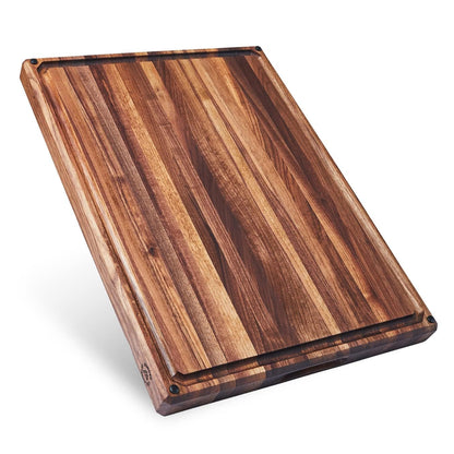 End-Grain Walnut Cutting Board with Juice Groove