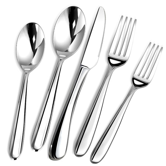 Stainless Steel Flatware Set for Everyday Dining