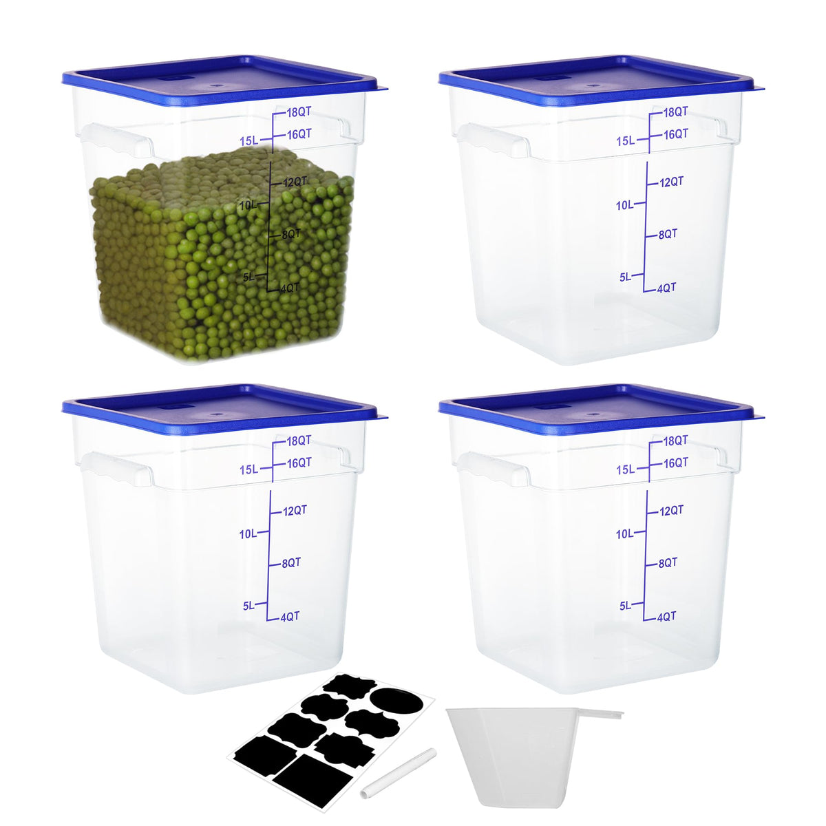 Food Storage Container Set with Lids
