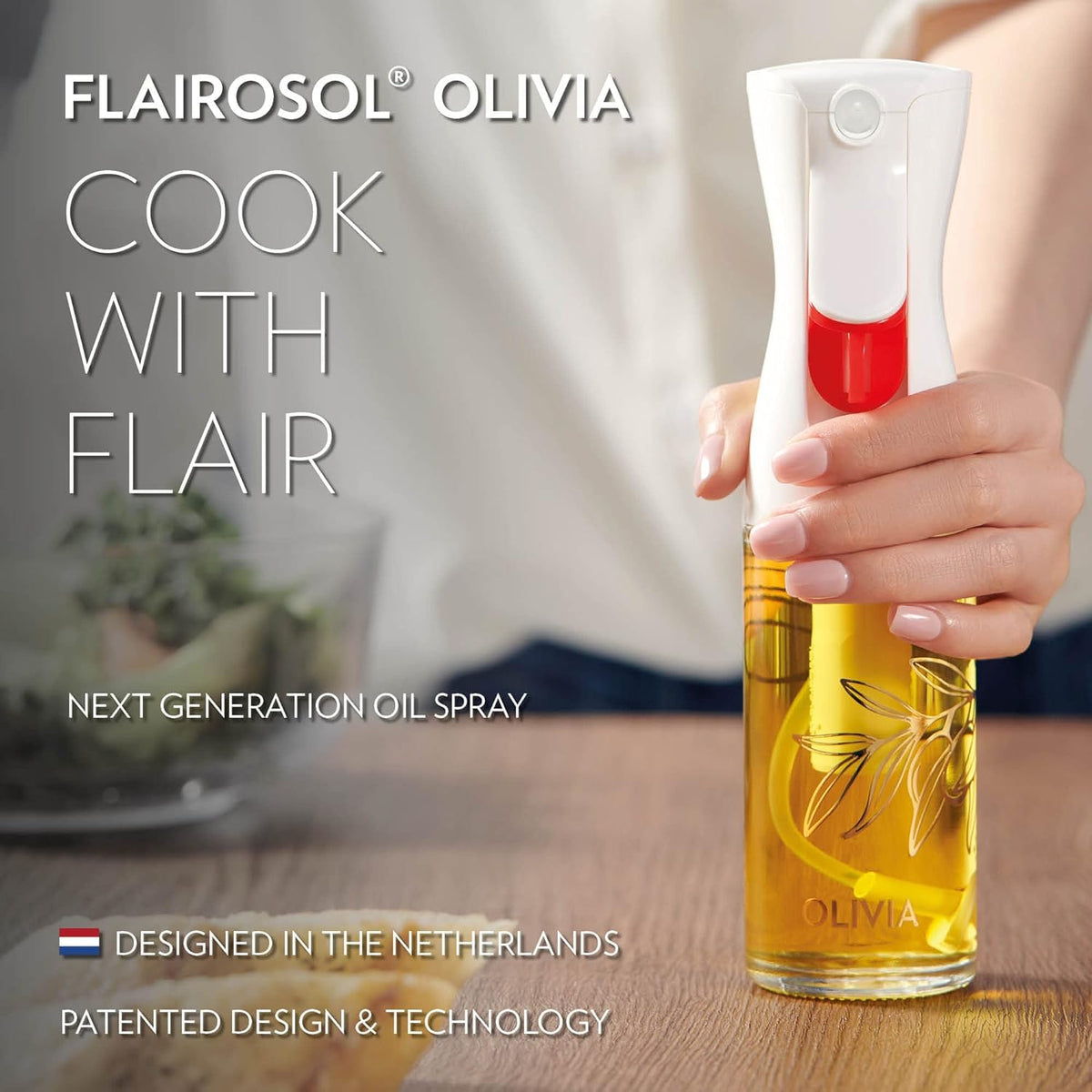 Continuous Oil Sprayer with Portion Control