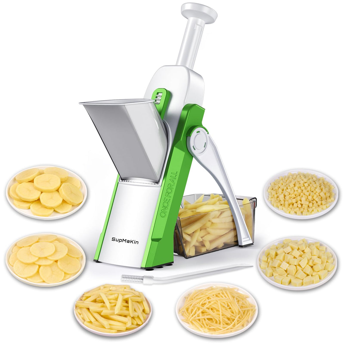 Adjustable Mandoline Slicer & Vegetable Chopper