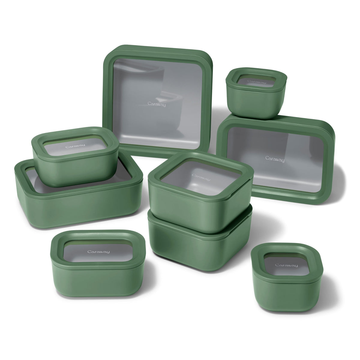 Glass Food Storage Container Set with Lids