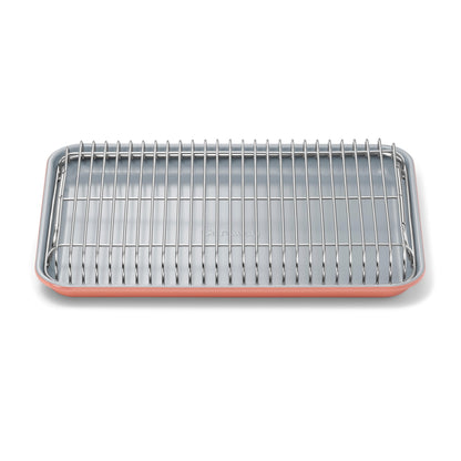 Caraway Non-Stick Ceramic Baking Sheet and Cooling Rack