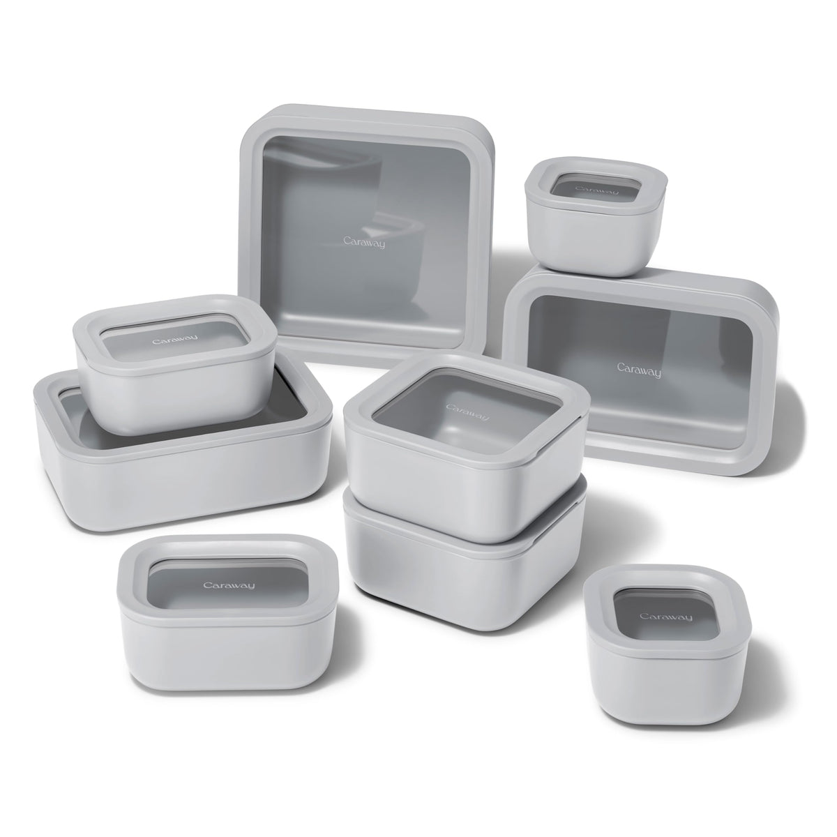 Glass Food Storage Container Set with Lids