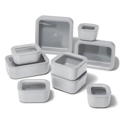 Glass Food Storage Container Set with Lids