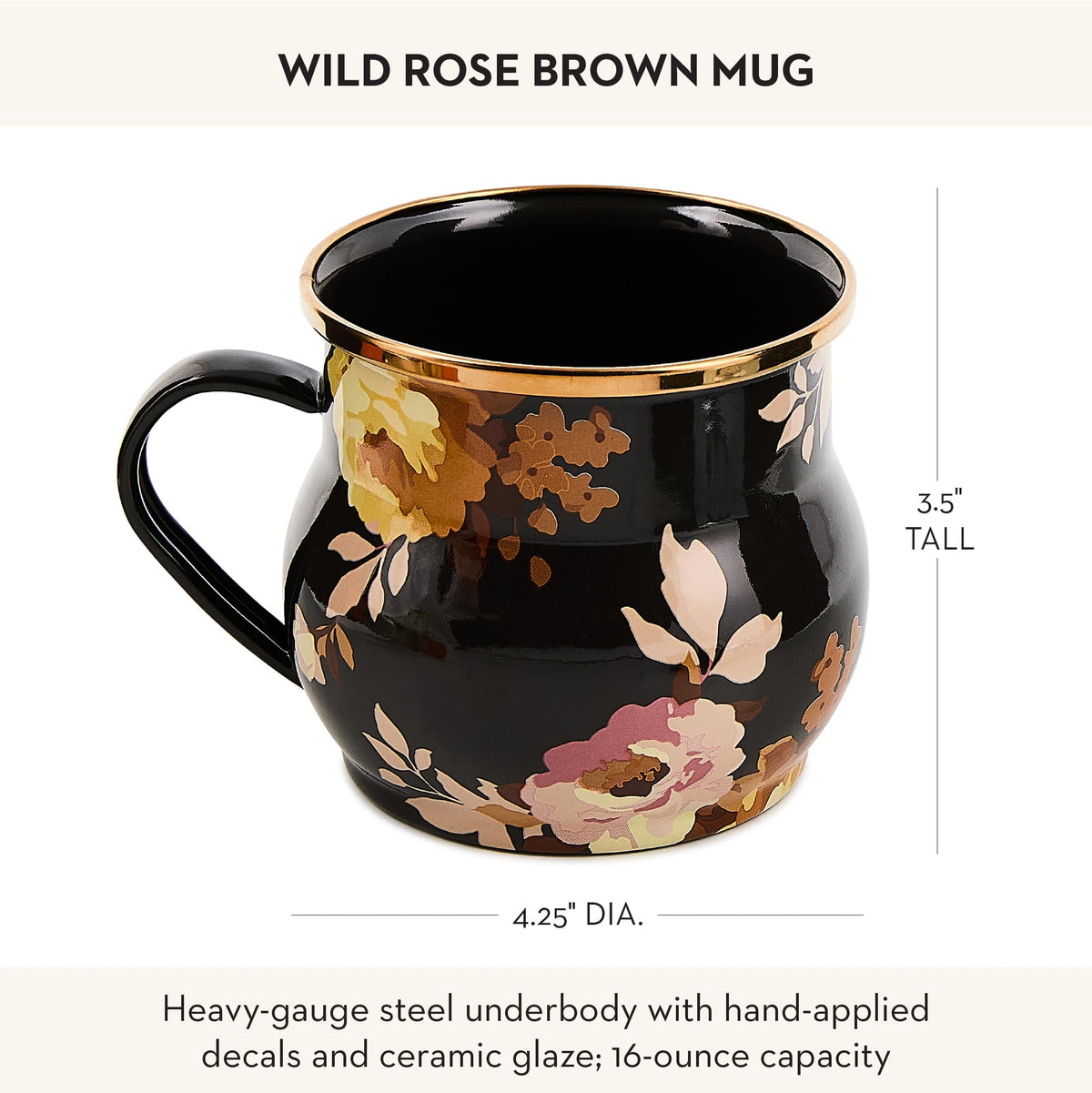Enamel Coffee Mug for Everyday Drinks