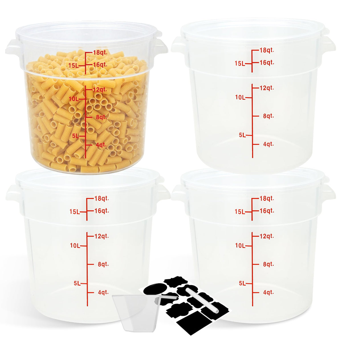 Food Storage Container Set with Lids