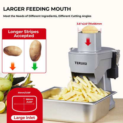 Electric Vegetable Chopper with Accessories