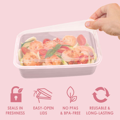 Food Storage Container Set with Lids - 20 Piece