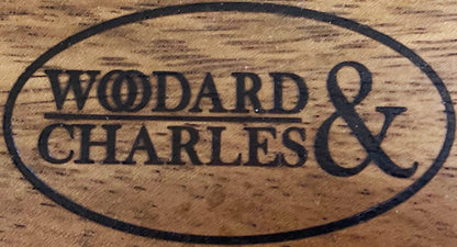 Woodard & Charles Wood Wave Salad Serving Bowl with Servers