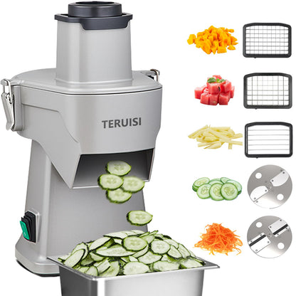 Electric Vegetable Chopper with Accessories