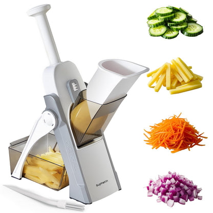 Adjustable Mandoline Slicer & Vegetable Chopper