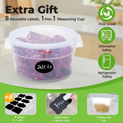 Food Storage Container Set with Lids