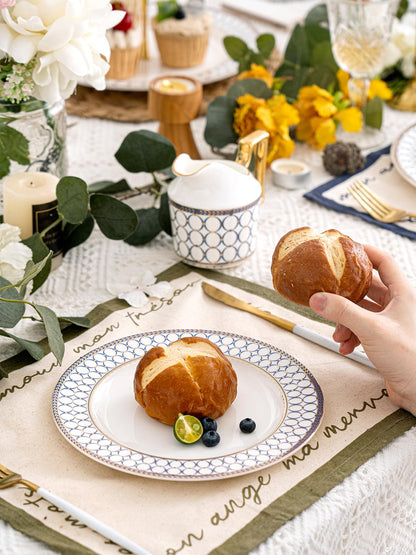 Dinner & Dessert Plate Set for Everyday Dining