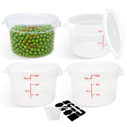 Food Storage Container Set with Lids