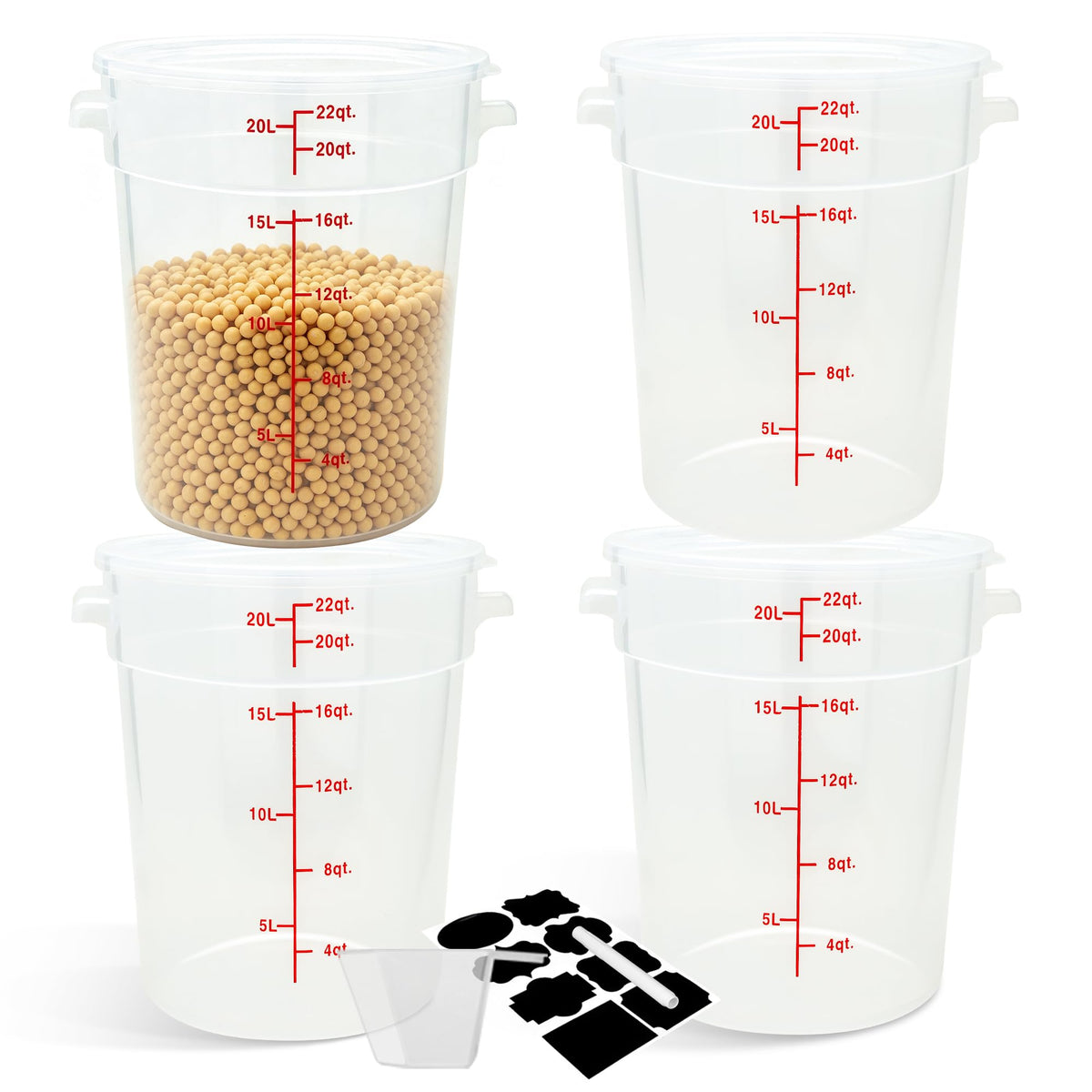 Food Storage Container Set with Lids