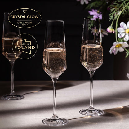 Avant Garde Crystal Drinking Glass Set