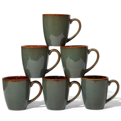 14 oz Ceramic Coffee Mug Set - 4 Piece