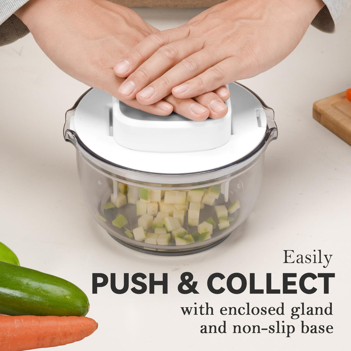 3-Blade Vegetable Chopper & Dicer