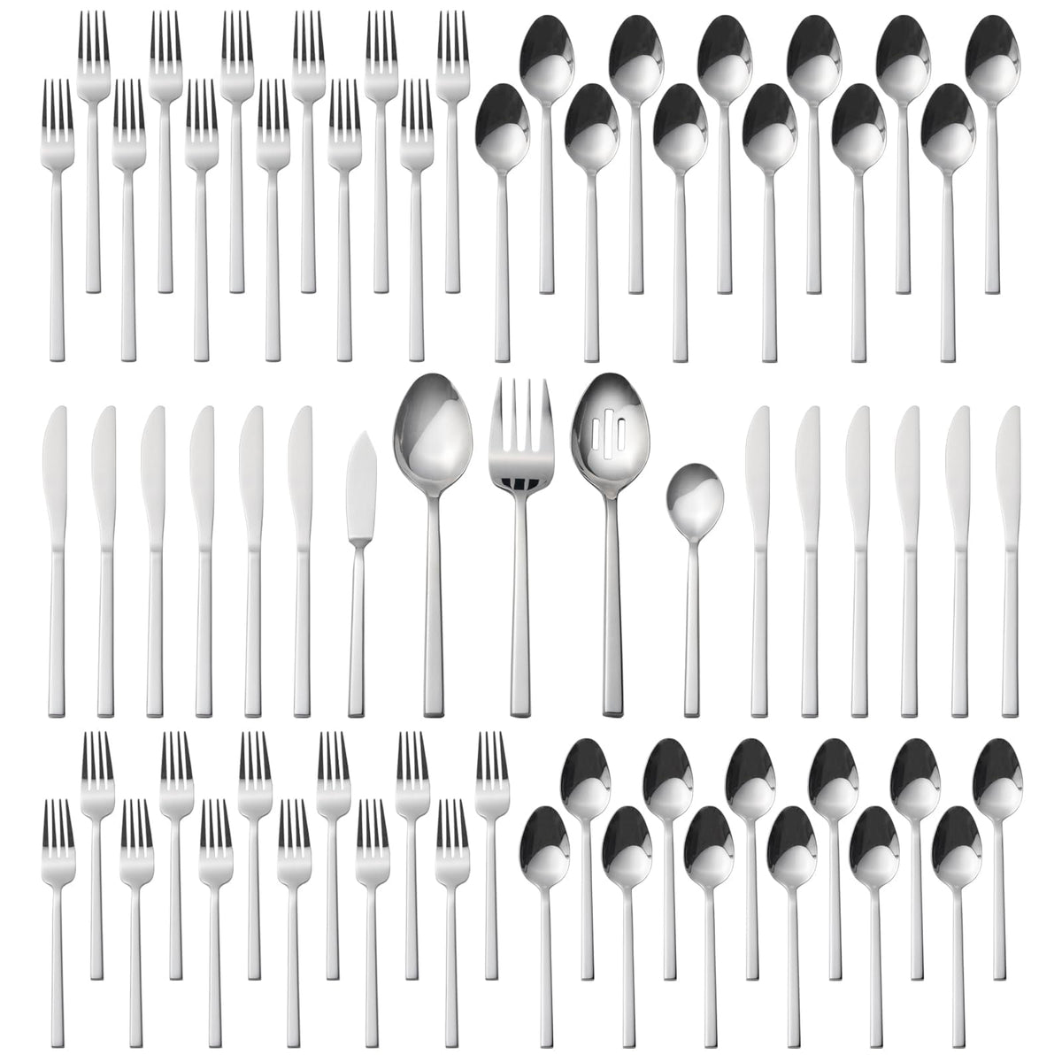 Forged Stainless Steel Flatware Set