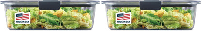 2-Compartment Meal Prep Containers with Lids